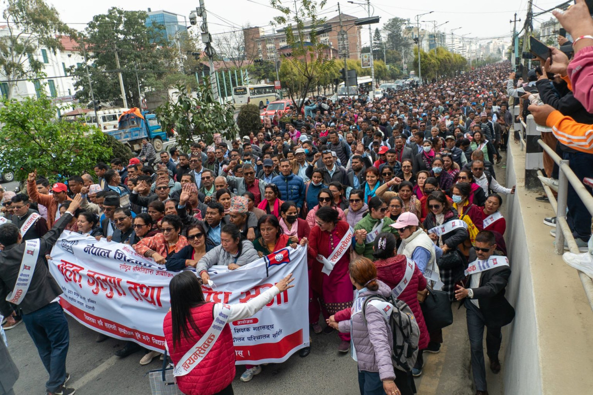 शिक्षकको आन्दोलनले एसईई नतिजामा ढिलाइ हुने