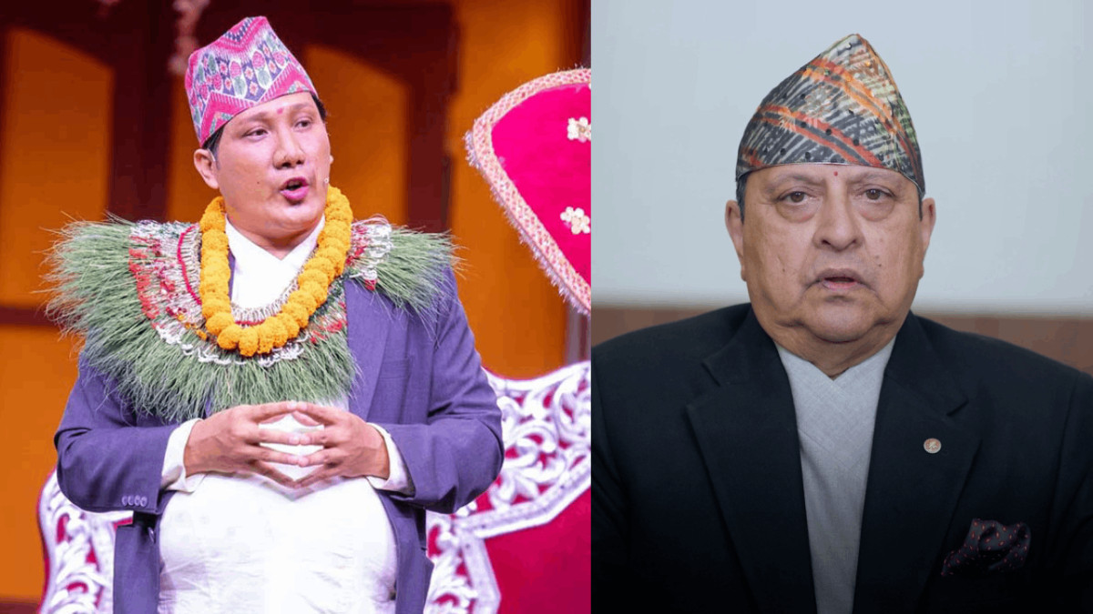 पुर्वराजाको क्यारिकेचर गरेको भन्दै धम्की !