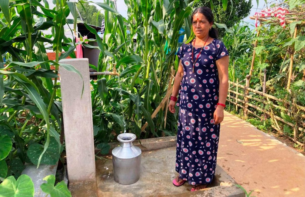 उजाड रुम्टा गाउँमा लिफ्टमार्फत खानेपानी, फर्कियो हरियाली