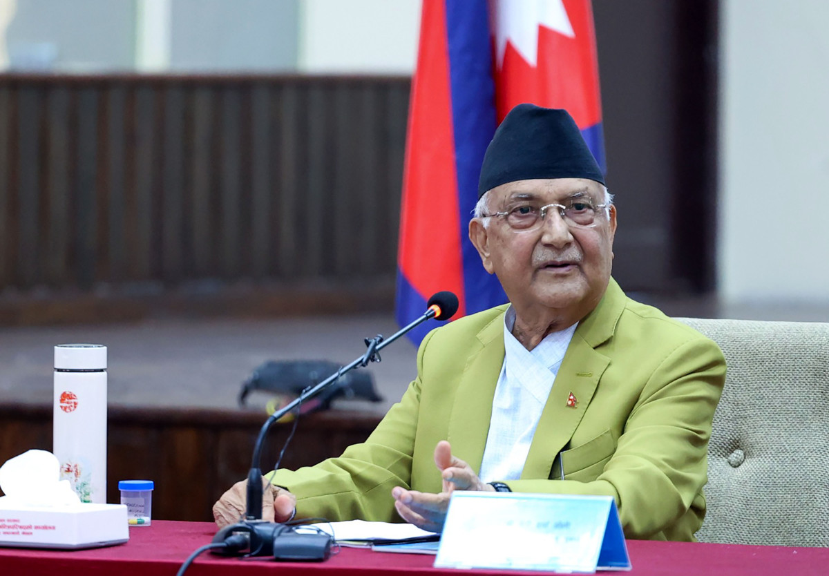 साउने सङ्क्रान्तिको शुभकामना दिदै प्रधानमन्त्री ओली भन्छन्- सबैका मनमा हरियाली छाओस्