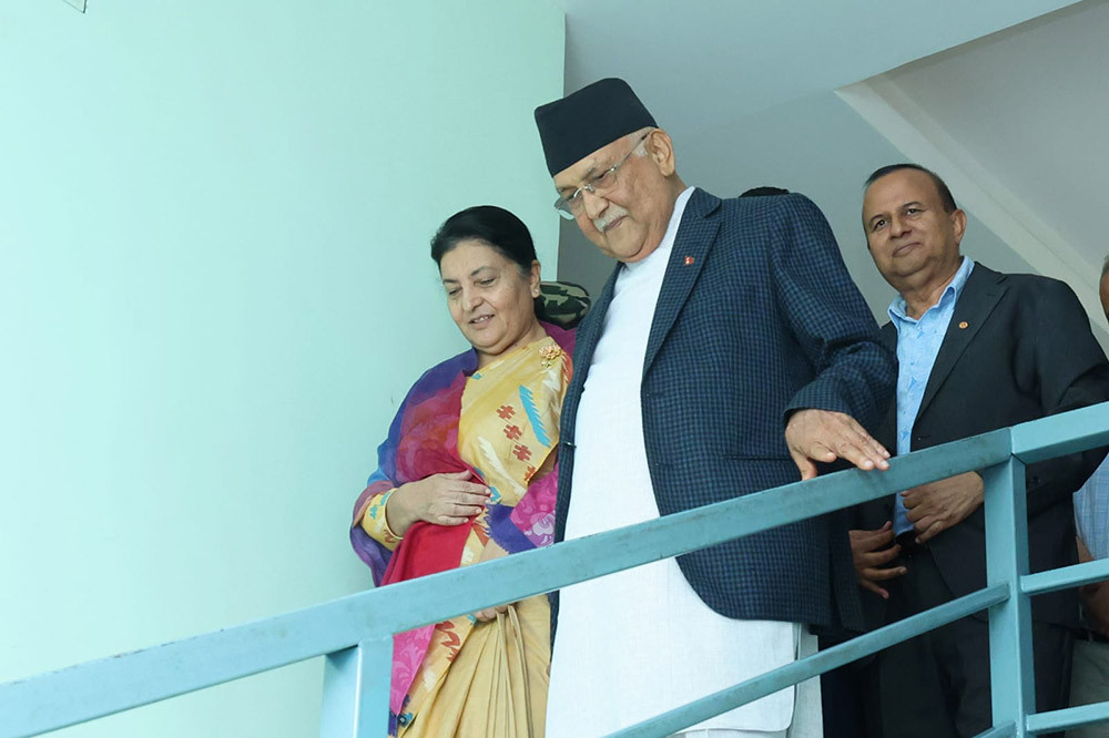 सदस्यता नवीकरण पहिला नै भएको हो, ओलीसँग राष्ट्रिय राजनीतिको कुरा भयो: विद्या भण्डारी