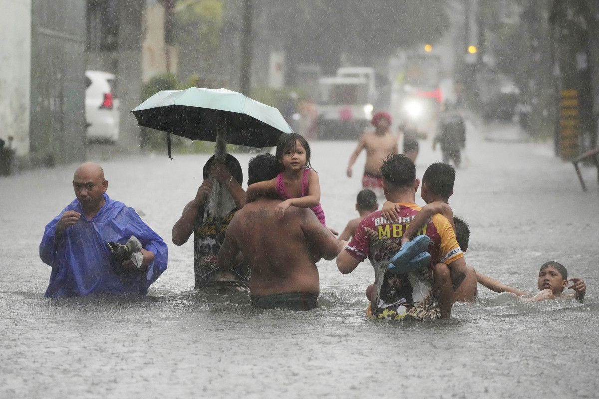 Tropical Storm Wipha Triggers Widespread Flooding in Quezon City, Philippines